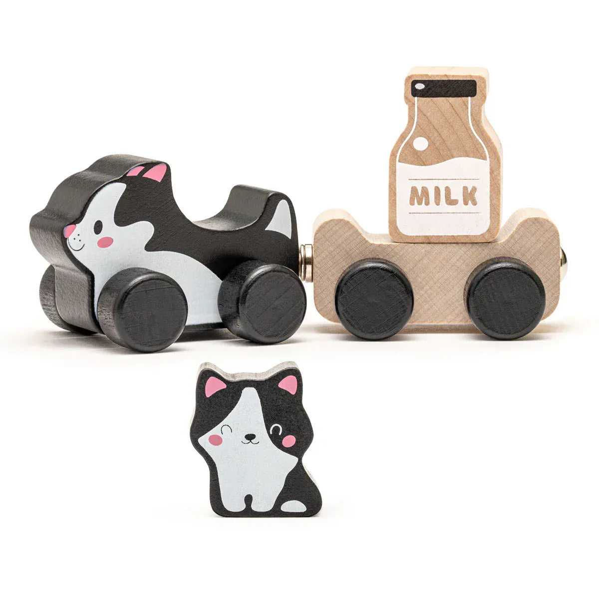 Toysmith Toddler Clever Kitties Wooden Toy