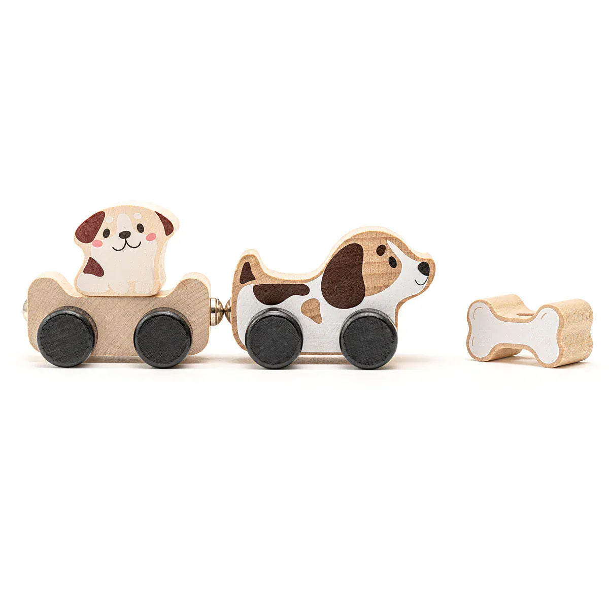 Toysmith Toddler Clever Puppies Wooden Toy