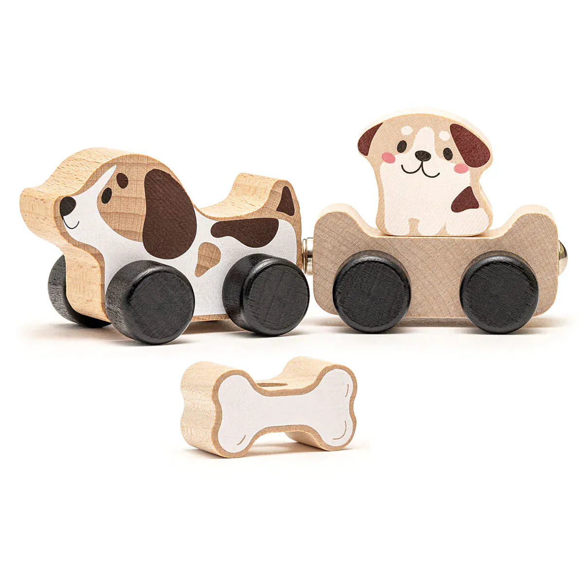 Toysmith Toddler Clever Puppies Wooden Toy