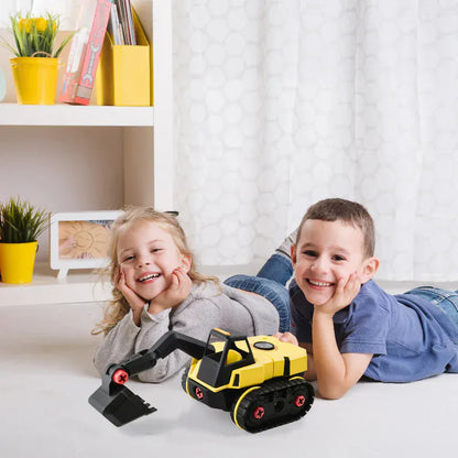 Toysmith Vehicle Playsets Stanley Jr Take Apart XL Excavator