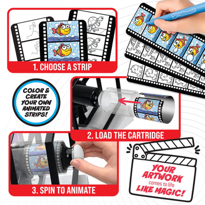 Tree Town Toys Coloring & Painting Kits SpinAnimator Studio