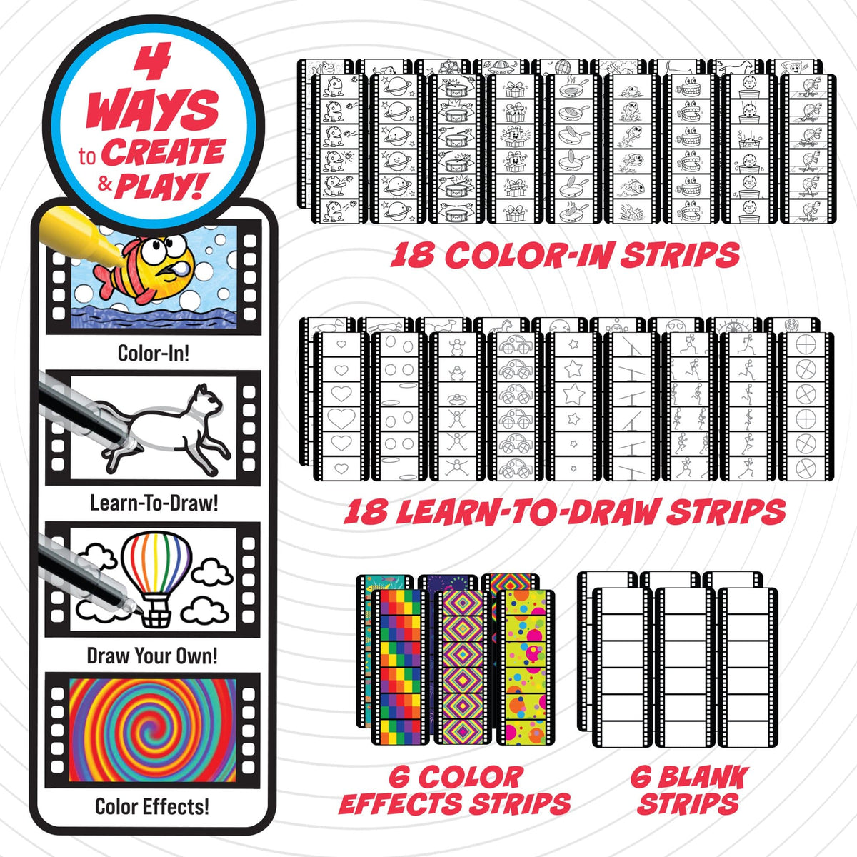 Tree Town Toys Coloring & Painting Kits SpinAnimator Studio