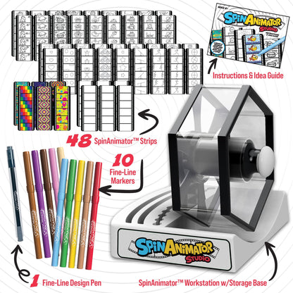 Tree Town Toys Coloring & Painting Kits SpinAnimator Studio