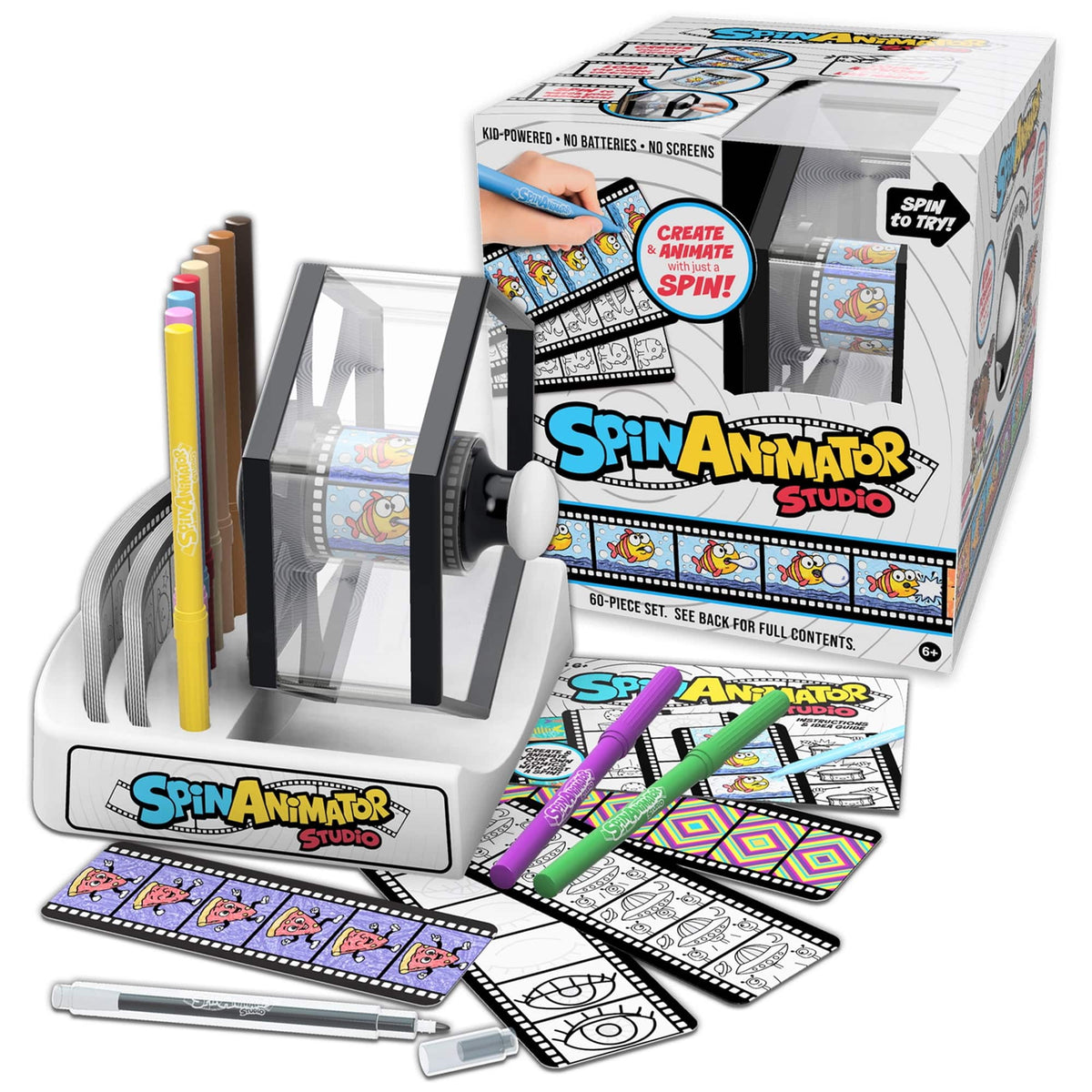 Tree Town Toys Coloring & Painting Kits SpinAnimator Studio