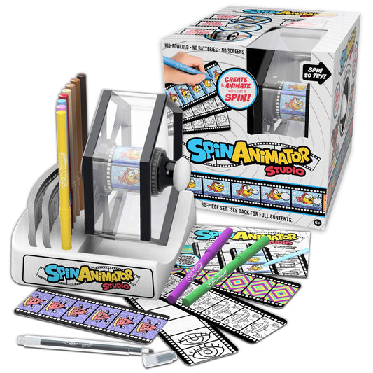 Tree Town Toys Coloring & Painting Kits SpinAnimator Studio