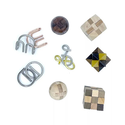 True Genius Brain Teaser Games True Genius Mini Puzzle (Assorted Styles)