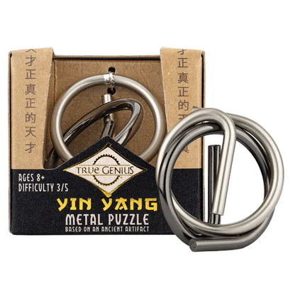 True Genius Brain Teaser Games True Genius Mini Puzzle (Assorted Styles)