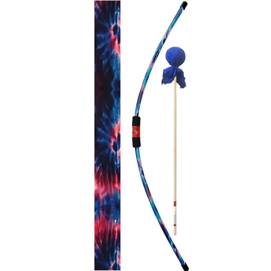 Two Bros Bows Bow & Arrow Sets Blue Tie-Dye Bow Set with Arrows and Target
