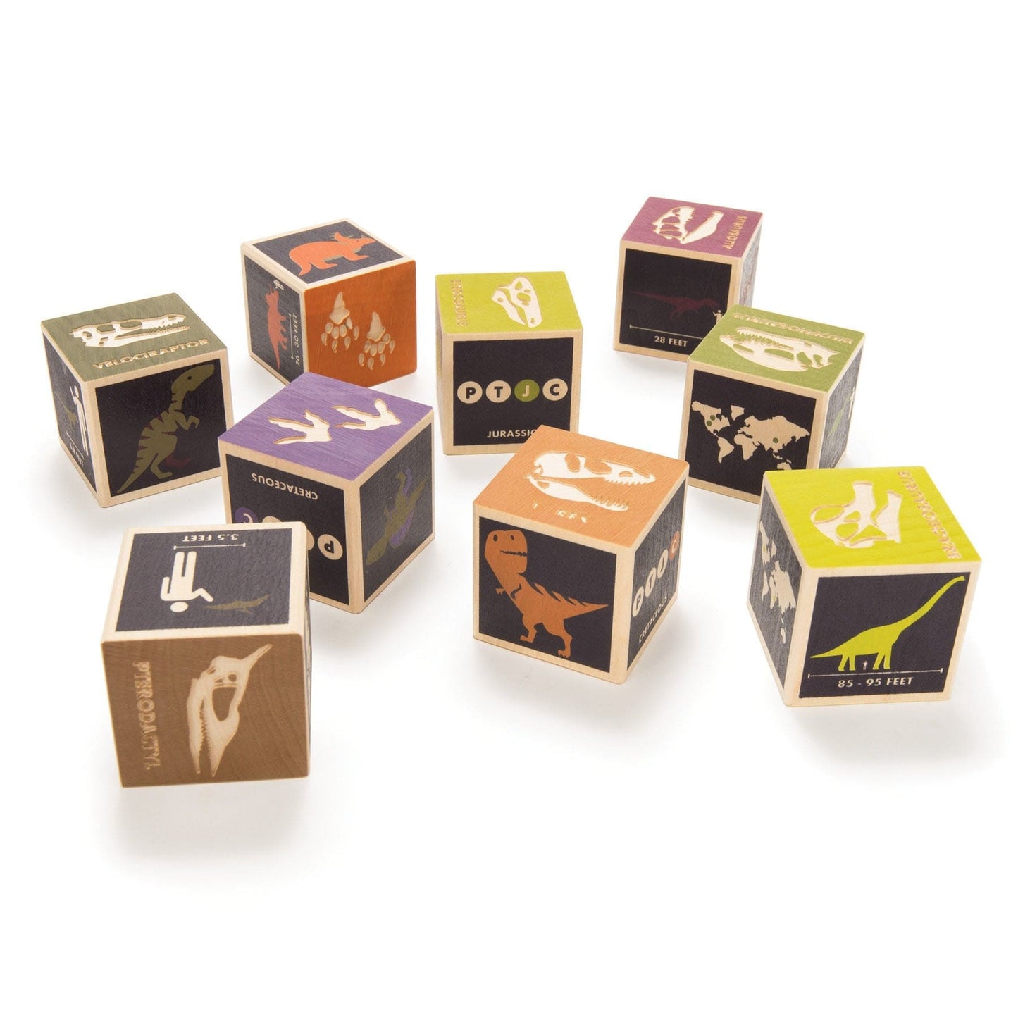 Uncle Goose Block Sets Uncle Goose - Dinosaur Blocks