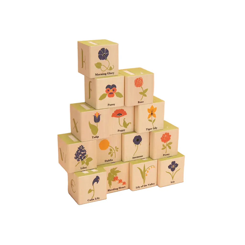 Uncle Goose Block Sets Uncle Goose Flower Blocks