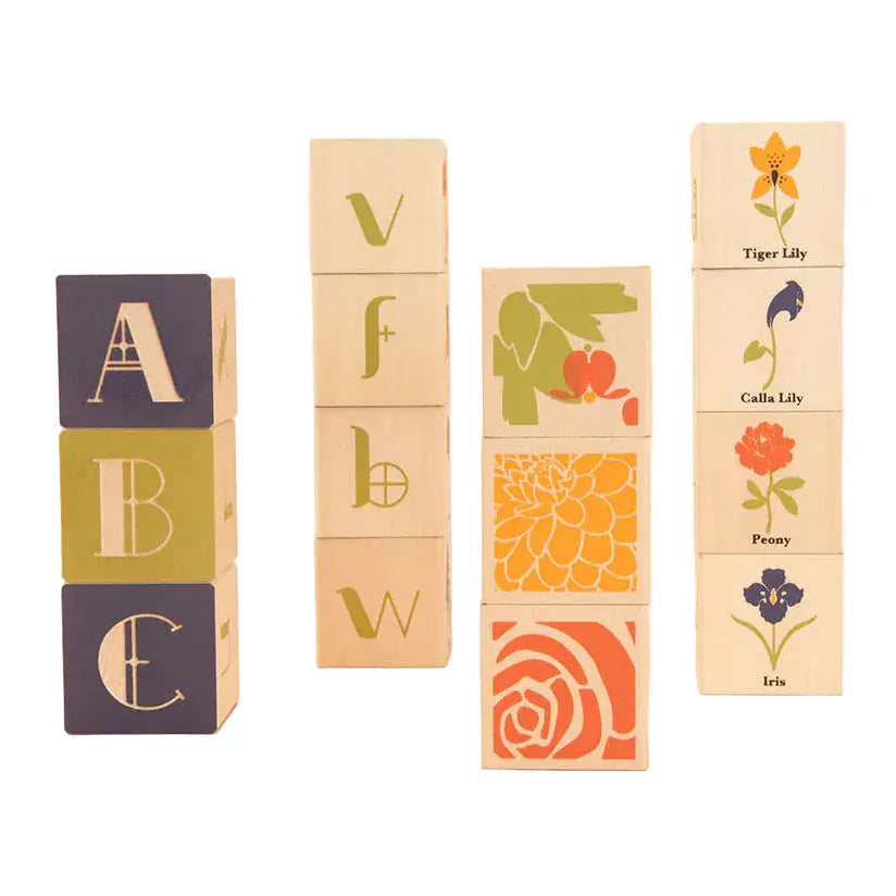 Uncle Goose Block Sets Uncle Goose Flower Blocks