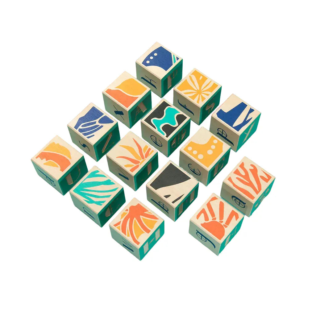 Uncle Goose Block Sets Uncle Goose Ocean Blocks