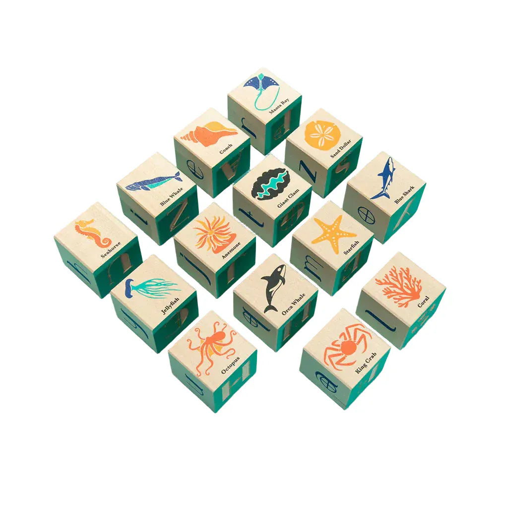 Uncle Goose Block Sets Uncle Goose Ocean Blocks