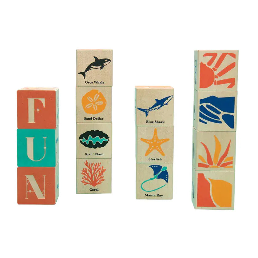 Uncle Goose Block Sets Uncle Goose Ocean Blocks