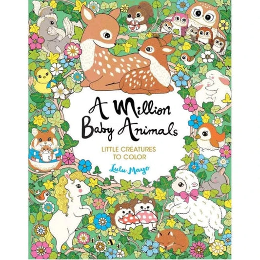Union Square Kids Coloring & Painting Books A Million Baby Animals: Little Creatures to Color