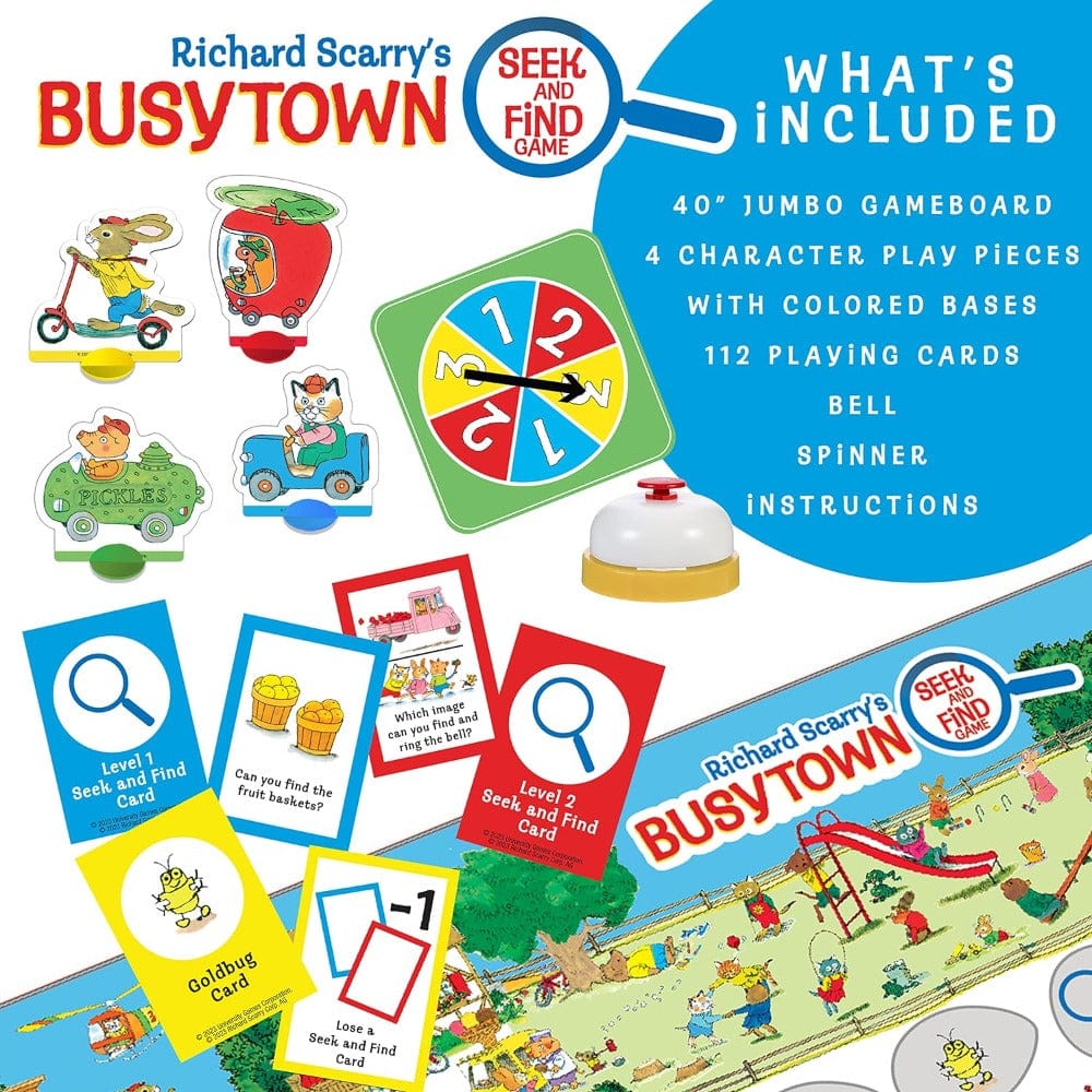 University Games Board Games Default Richard Scarry's Busytown Seek and Find Game