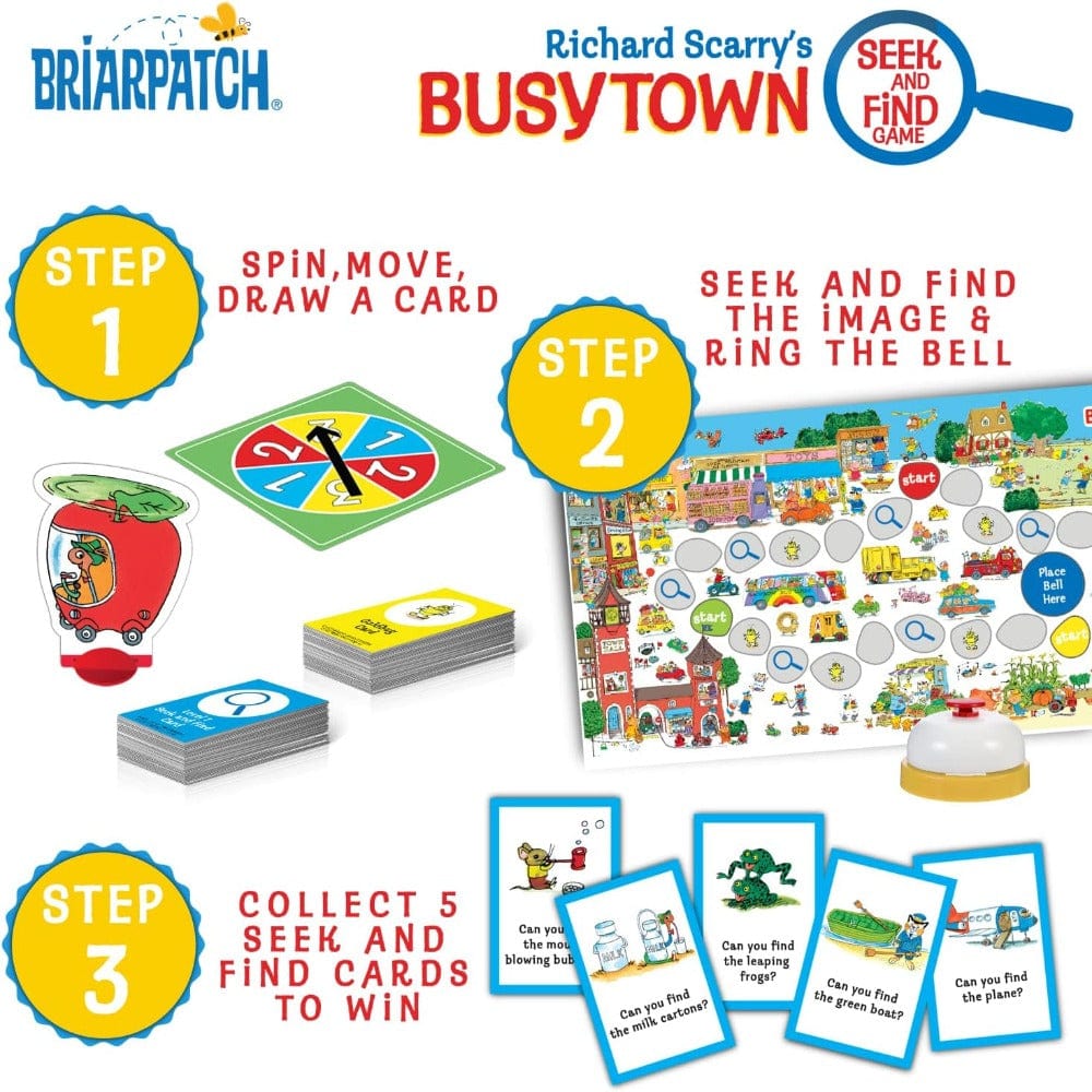 University Games Board Games Default Richard Scarry's Busytown Seek and Find Game