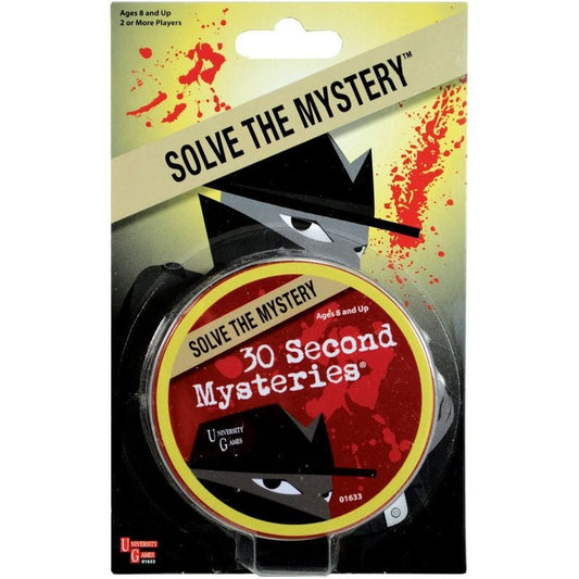 University Games Brain Teaser Games 30 Second Mysteries