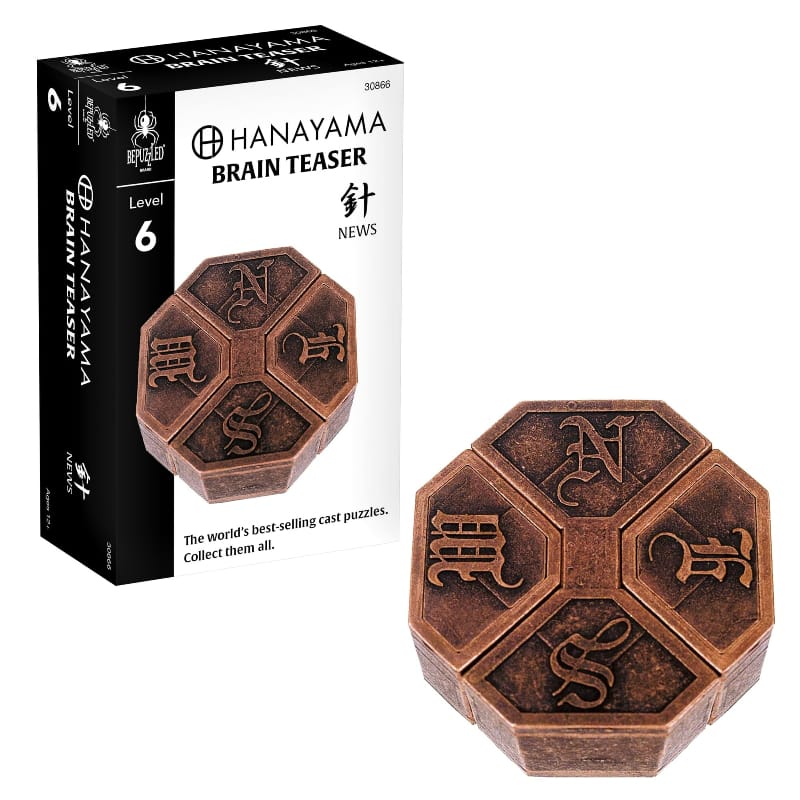 University Games Brain Teaser Games News - Hanayama Level 6