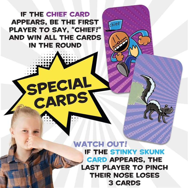 University Games Card Games Dog Man Supa Buddies Card Game