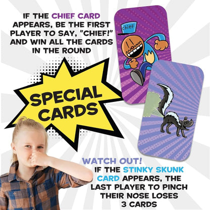University Games Card Games Dog Man Supa Buddies Card Game