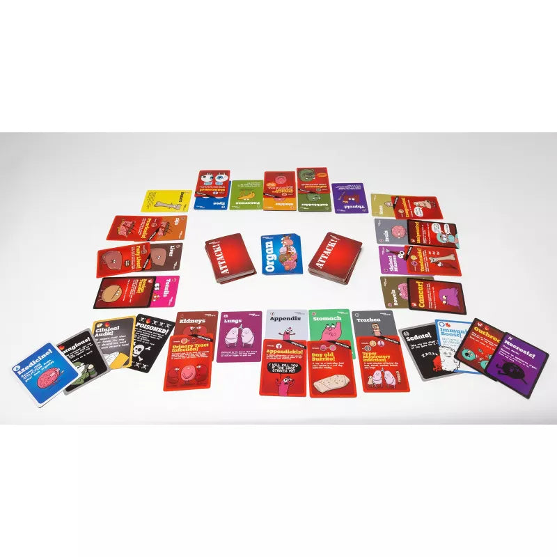 University Games Card Games Organ Attack! Card Game