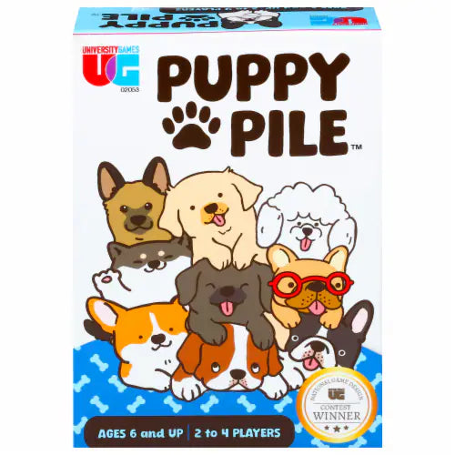 University Games Card Games Puppy Pile Card Game