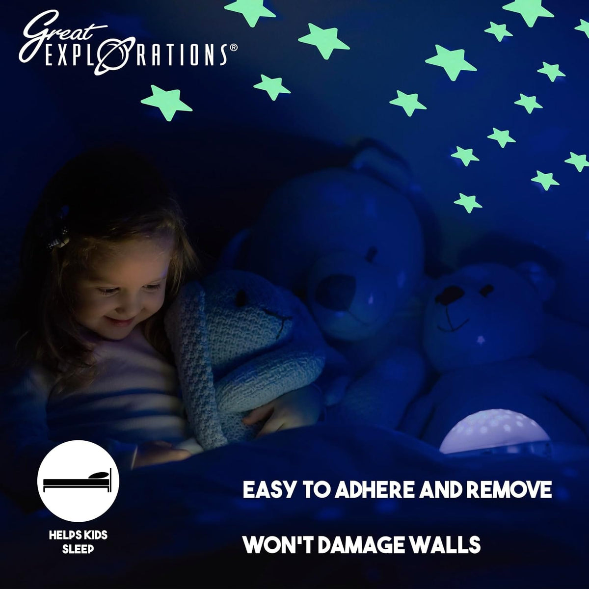 University Games Decor Glowing Twinkle Stars