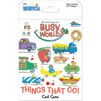 University Games Matching Games Busy World: Things That Go! Card Game