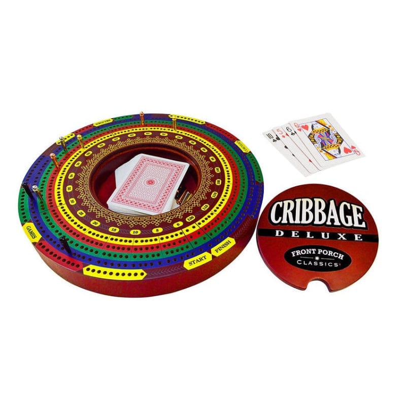 University Games Strategy Games Cribbage Deluxe Front Porch Classics