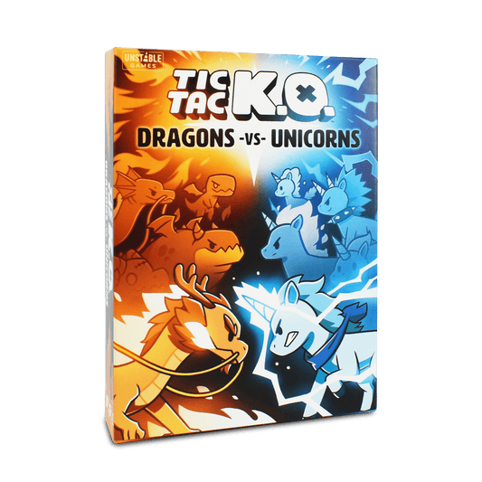 Unstable Games Card Games Tic Tac KO: Dragons vs. Unicorns