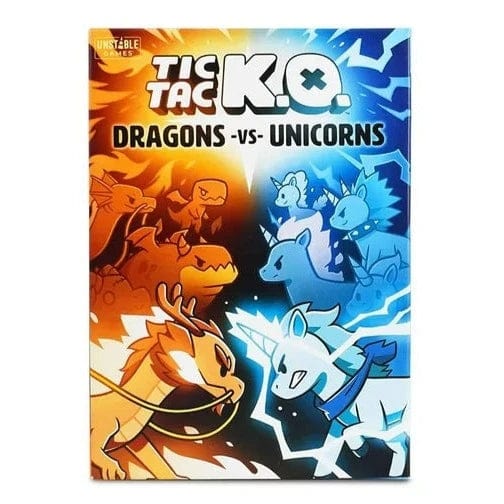 Unstable Games Card Games Tic Tac KO: Dragons vs. Unicorns