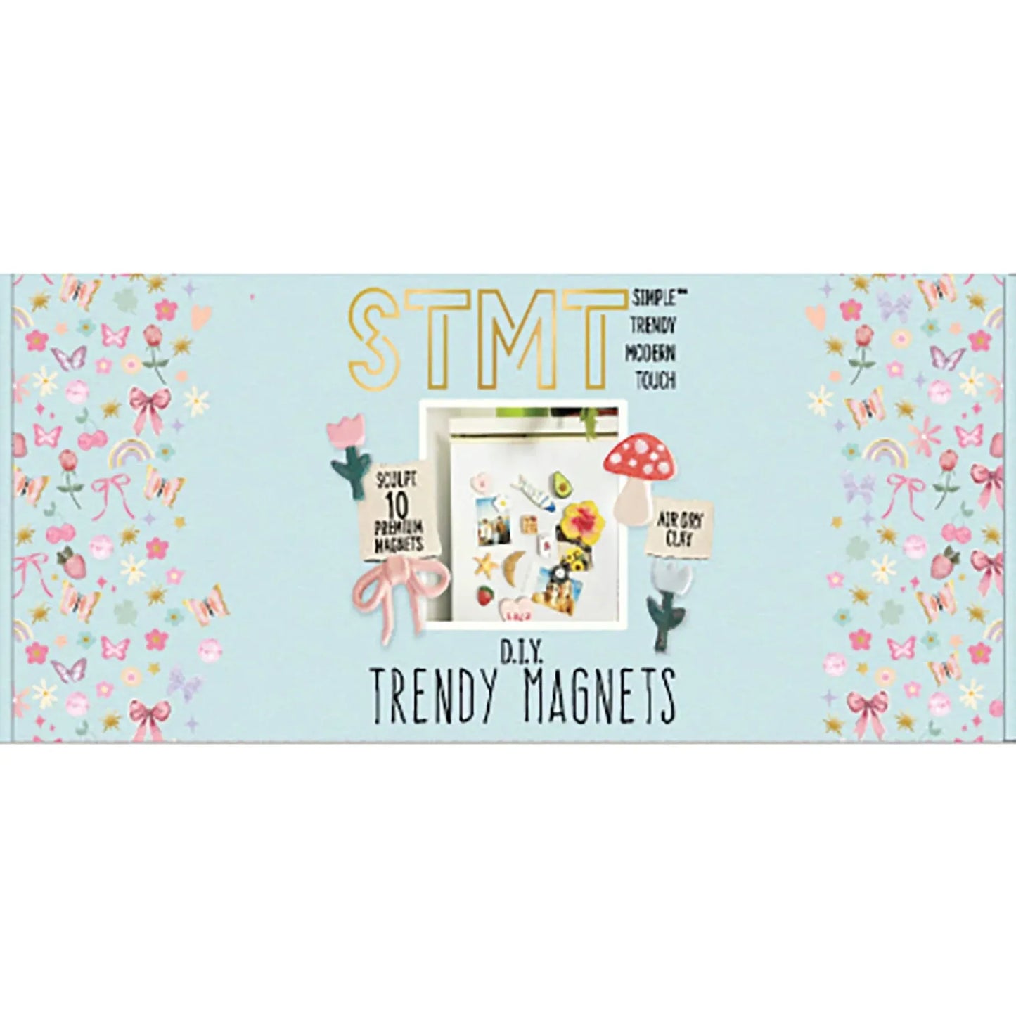 US Toy Co. Art & Craft Activity Kits STMT DIY Trendy Magnets
