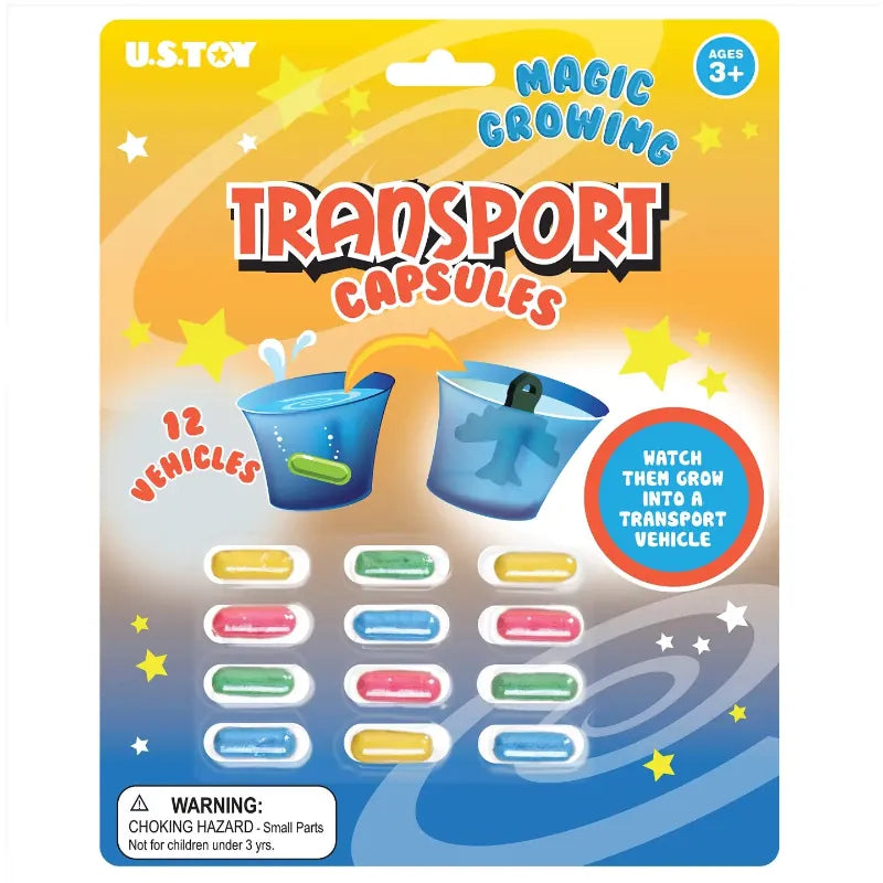 US Toy Co. Gift Default Magic Grow Vehicle Capsules