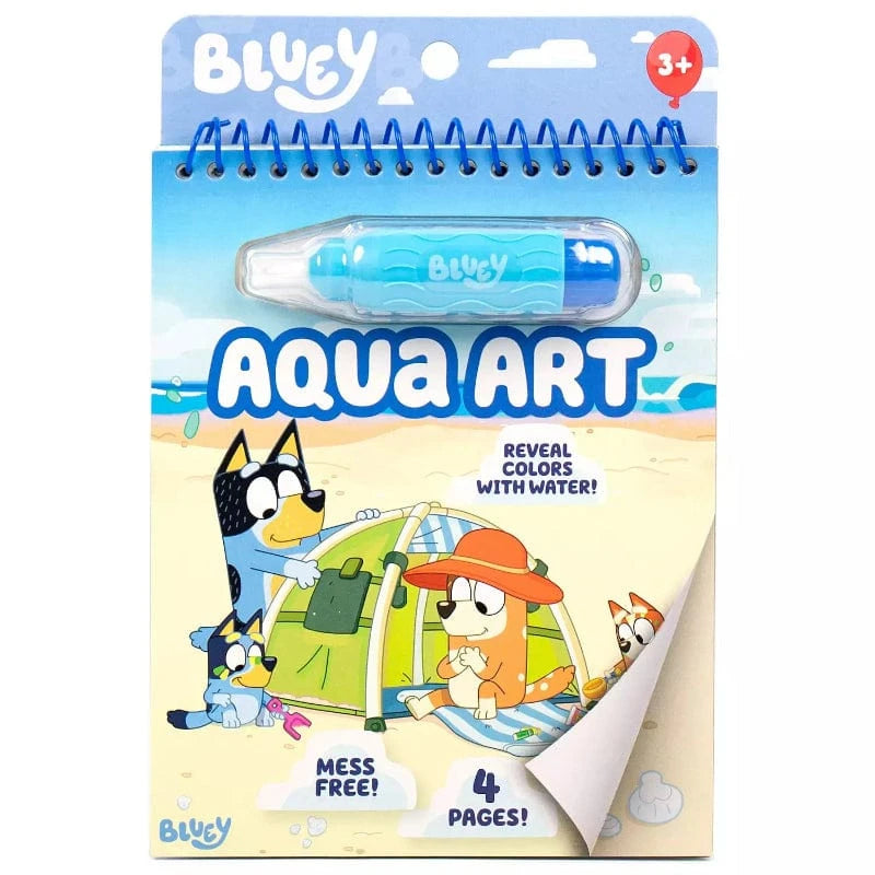 US Toy Coloring & Painting Books Default Bluey Aqua Art