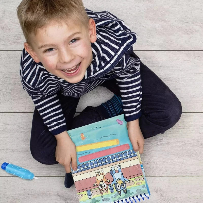 US Toy Coloring & Painting Books Default Bluey Aqua Art