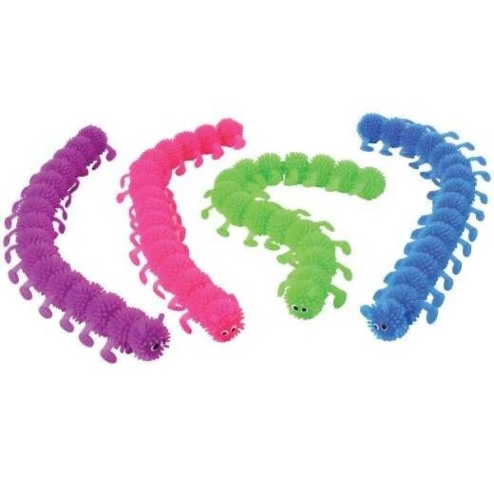 US Toy Fidget Toys Colorful Centipedes (Assorted Colors)
