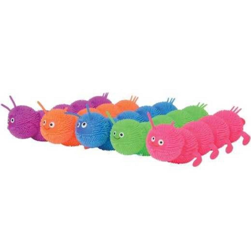US Toy Fidget Toys Puffy Caterpillar (Assorted Styles)