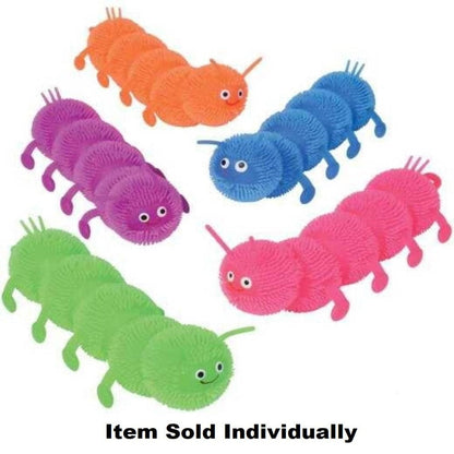 US Toy Fidget Toys Puffy Caterpillar (Assorted Styles)