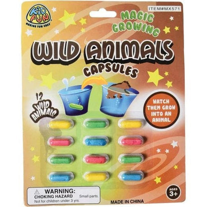 US Toy Gift Magic Grow Wild Animal Capsules