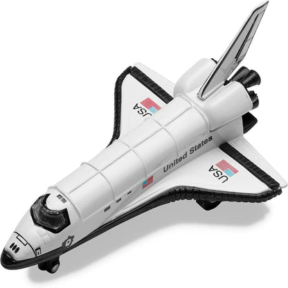 US Toy Pullback Vehicles Die Cast Space Shuttle Pullback