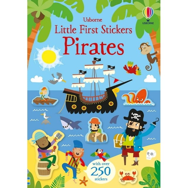 Usborne Activity Books Default Little First Stickers - Pirates