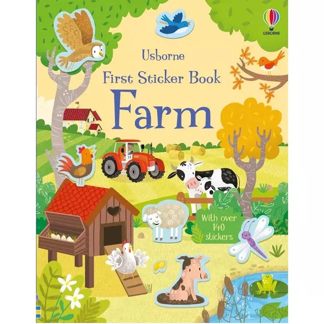 Usborne Activity Books First Sticker Book - Farm