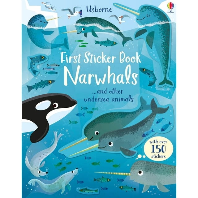 Usborne Activity Books First Sticker Book - Narwhals