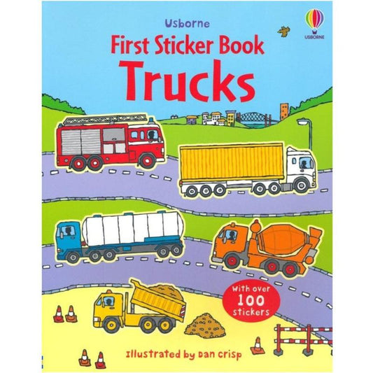 Usborne Activity Books First Sticker Book - Trucks