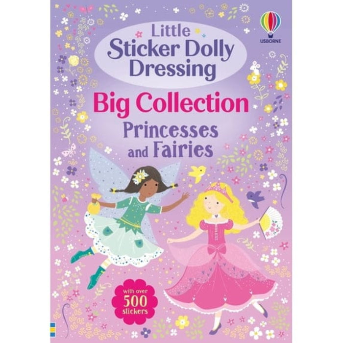 Usborne Activity Books Little Sticker Dolly Dressing Big Collection: Princesses and Fairies