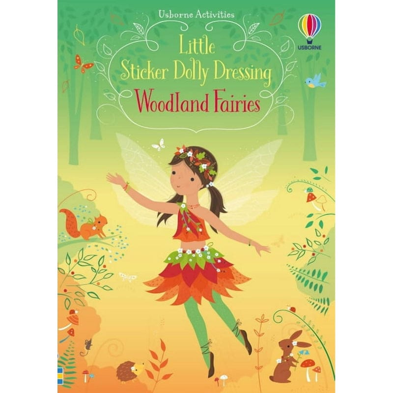 Usborne Activity Books Little Sticker Dolly Dressing Woodland Fairies
