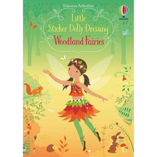 Usborne Activity Books Little Sticker Dolly Dressing Woodland Fairies