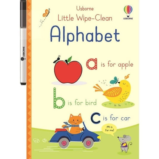 Usborne Activity Books Little Wipe-Clean Alphabet