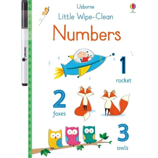 Usborne Activity Books Little Wipe-Clean Numbers